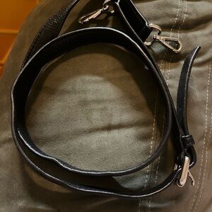 Michael Kors Black Leather Strap